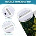 thumbnail image 5 of 30 oz Stainless Steel Tumbler Vacuum Insulated Leak Proof Stainless Steel Coffee Cup Water Bottles Big Black Cat, 5 of 9