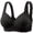 A-Black516, variant on Womens T-Shirt Bras Seamless Comfort Shapewear Bras Adjustable Lift Support Wireless T Shirt Bras Everyday Wear
