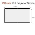 thumbnail image 2 of Projectors Screen Fabric Projector Cloth Anti-light Home Outdoor Office ,Easy to Setup, 2 of 6