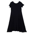 thumbnail image 4 of Vestido de maternidad Sunnimix Plisado Midi Manga Casquillo Color Sólido, 4 of 5