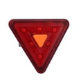 thumbnail image 1 of 1Pc Bike Tail Light Tail Lamp Triangle Light Cycling Lamp Warning Signal Light, 1 of 9
