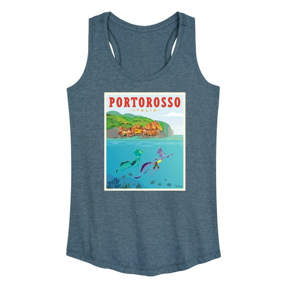 Luca - Portorosso Italy Postcard - Women's Racerback Tank Top