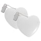 thumbnail image 4 of WORGEOUS 2 luces LED luminosas para bolsos, luces de noche táctiles en forma de corazón (blanco), 4 of 7