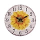 thumbnail image 2 of Reloj de pared con diseño de girasol europeo de 30 cm, reloj de pared decorativo para el hogar y la sala de estar., 2 of 4