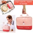 thumbnail image 3 of 2pcs Portable First Aid Kit Medical Box Cloth Storage Box Family Portable Storage Bag Medicine Box Storage Cases for Home Travel Camping (Pink), 3 of 5