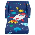 thumbnail image 5 of Delta Children Cozee Flip-Out Chair - 2-in-1 Convertible Chair to Lounger for Kids, Space, 5 of 15
