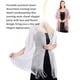 thumbnail image 2 of Qarigey Bufanda brillante Sexy de lujo, hilo fino, borla de encaje hueco largo, capas de boda brillantes exquisitas, bufandas portátiles Ropa, zapatos y accesorios Miscelánea Rosado, 2 of 6