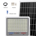 thumbnail image 2 of Lámpara Solar Luz de inundación LED con energía solar IP67 impermeable temporizador de encendido automático para patio camino patio, 2 of 6