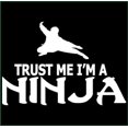 thumbnail image 2 of Trust Me I'm a Ninja T-Shirt (Medium, Black), 2 of 2