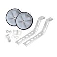 thumbnail image 4 of Lipstore Roues Stabilisatrices Accessoires de Vélo Stabilisateurs Kit Monté pour Cyclisme Blanc, 4 of 8