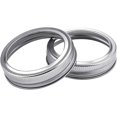 40 Pieces Regular Mouth Mason Jar Replacement Rings, 70mm Silver Mason