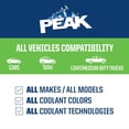 thumbnail image 3 of PEAK® Vert Concentré Antigel + Liquide de refroidissement , 3.78 Liters, 3 of 5