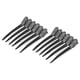 thumbnail image 3 of Caja de 12 pinzas para el pelo, para peluquería, color negro, 3 of 9