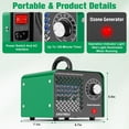thumbnail image 2 of ERSITROLE Ozone Generator 90,000mg/h, Powerful Ozone Machine with Triple-Layer Ozone Output Plates, O3 Deodorizer for Areas up to, 2 of 7