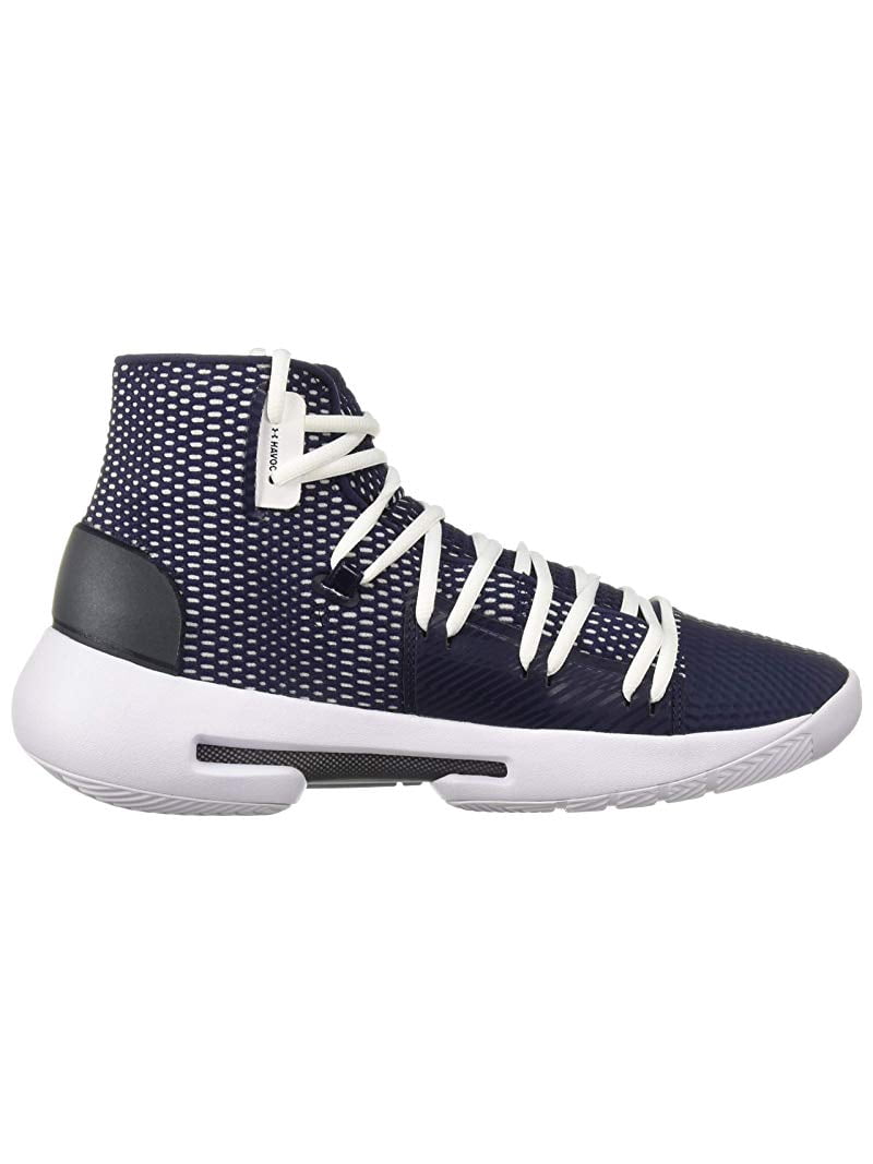Under Armour Men's Basketball Shoe, Midnight Navy/White, 16 D(M) Walmart.com