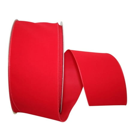 UPC: 0840108863806 | Jam Paper Velvet Ribbon  4 Inches X 50 Yards  Red  1/Pack