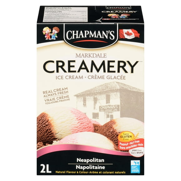 Chapman's Markdale Creamery Neapolitan Ice Cream, 2L