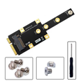 thumbnail image 5 of NVME SSD vers MINI PCI-E Adaptateur Carte M.2 NGFF NVME Clé m vers MINI PCIE Module Multifonction, 5 of 5