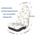 thumbnail image 3 of Fotbe Cartoon House Funda para Asiento de Auto con Estampado – Impermeable y Antisudor – Ajuste Universal, Lavable a Máquina, Antideslizante (1 Pieza), 3 of 5