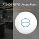 thumbnail image 2 of AX3000 WiFi6 Punto de acceso de banda dual Extensor de wifi en malla AP inalámbrico 5GHz Más allá del enrutador amplificador de señal wifi Punto de acceso Wifi 6, 2 of 4