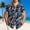 Tops-A181Dark Blue, variant on Gamivast Mens Short Sleeve Button Down Shirts Floral Print Tropical Shirts Casual Summer Beach Tee Soft Breathable Aloha Holiday Party Fashion Tops