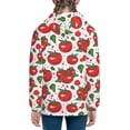 thumbnail image 6 of Sikiie Hand Drawn Tomatoes Zip Up Hoodie Teenage, hoodies for Teenage, Zipper Sweatshirt Jacket for Daily, Traveling-Medium, 6 of 6