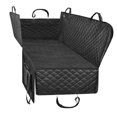 thumbnail image 1 of Pet Car Seat Cover Dog Safety Mat Cushion Rear Back Seat Protector Hammock Black, 1 of 5