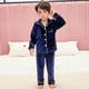 thumbnail image 1 of Conjunto de Pijamas de terciopelo Coral para niños y niñas, ropa de dormir cálida de manga larga para invierno, novedad, 1 of 4