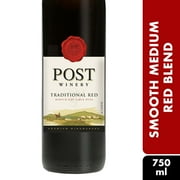 Post Winery Traditional Red Blend Wine, Arkansas, 750 ml Glass Bottle