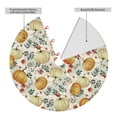 thumbnail image 2 of Sikiie Autumn Pumpkins Leaves 30-48 inches {designName} Print Christmas Tree Skirt Snowman Xmas Tree Skirt with Edge Christmas Decorations for Holiday Party36", 2 of 7