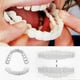 thumbnail image 3 of 4 Pack Snap On Smile Teeth Covers Cosmetic Dental Whitening Veneers For Temporary Use And Special Occasions [jkw], 3 of 5