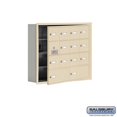 thumbnail image 1 of SalsburyIndustries 19145-14SRK Cell Phone Storage Locker With Front Access Panel - 4 Door High Unit, Sandstone, 1 of 1