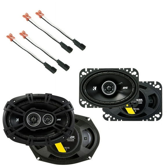 Fits Pontiac Sunfire 1995-1999 OEM Speaker Upgrade Kicker DSC46 DSC693 Package