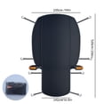 thumbnail image 4 of Magnetic Car Snow Cover and Windshield Ice Waterproof Half Car Cover for Sedans and SUVs, 4 of 9