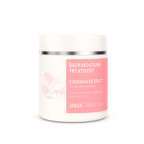 I Belli Capelli Venice Cassava Extract Mask with Panthenol Keratin and Argan Oil 500g/17.6 oz