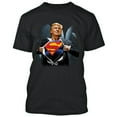 thumbnail image 2 of Make America Great Super Donald Trump Man Printed Tshirt Short Sleeve T-Shirt Soft and Comfy Shirt, Lightweight Shirt Color Black Small, 2 of 3