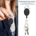 thumbnail image 4 of Fly Fishing Keyring Retractor Retractable Keychain Reel Badge Holder (5pcs), 4 of 9