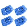 thumbnail image 3 of CIMAXIC 100pcs Disposable Shoe Cover Dustproof Machine Shoe Cover Breathable Shoe Cover T Button Shoe Cover Machine Shoe Cover for Home Office Hotel Shop (Blue),5.91"X19.69"X0.08", 3 of 4