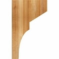 thumbnail image 3 of 4"W x 12"D x 20"H Monterey Rough Sawn Corbel, Western Red Cedar, 3 of 9