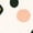 Mauve with Speckles, variant on Cute Penguin Face Girls Toddler Dress