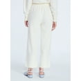 thumbnail image 4 of Free Assembly Women's and Women's Plus Embroidered Cropped Sweatpants, 23" Inseam, Sizes XS-4X, 4 of 6