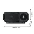 thumbnail image 5 of Smart 2-in-1 Auto-Rotating Car Phone Holder & Wireless Charger,Wireless Charging Rotating Car MountFoldable with 15W Fast Charging,Compatible with all mobile phones, 5 of 7