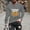 5-Gray, variant on Fashionable Men's Printed Top With Long Sleeved Round Neck And Smiling Face Printed Top/shirt Mens Dress Shirts Comfy TShirts For Men Red
