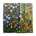 thumbnail image 2 of Yayeee Shower Curtain with Hooks 72"x72" Waterproof Fabric Bathroom Hanging Decor, Green Floral Garden, 2 of 5