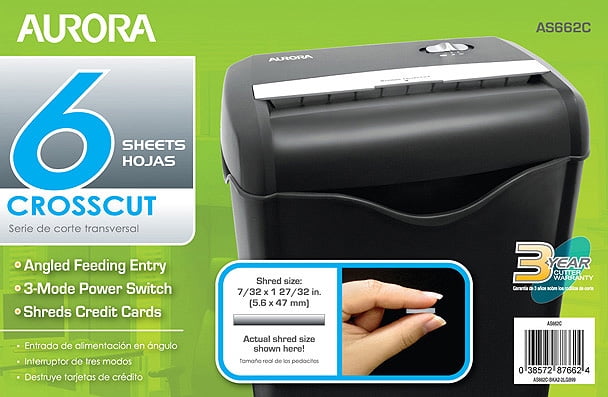Aurora AS662C Light Duty Shredder