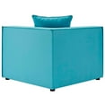thumbnail image 4 of Modway Saybrook 2 pcs Fabric Outdoor Patio Sectional Sofa Loveseat in Turquoise, 4 of 7