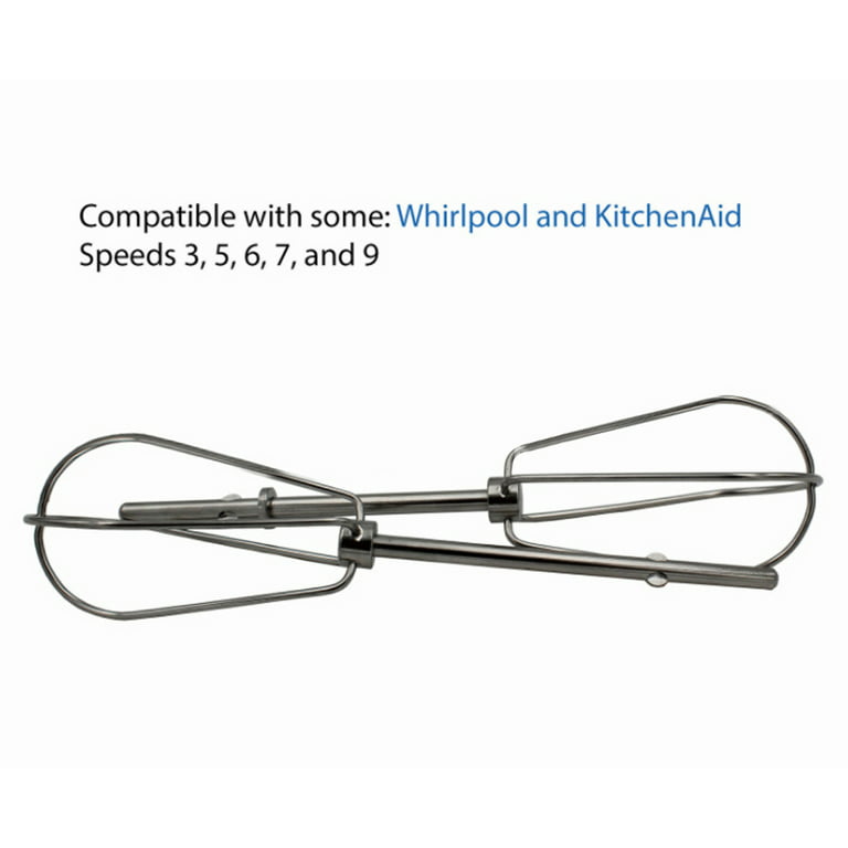 Replacement KHM2B W10490648 Mixer Beater Set for Whirlpool / KitchenAid