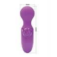 thumbnail image 2 of Pretty Love Mini Stick Little Cute Personal Massage Wand, Purple, 2 of 6