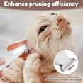thumbnail image 2 of type c Dog Paw Trimmer with LED Light Fully Waterproof Pet Hair Trimmer with LED Display Clippers for Grooming 18mm Widen Blade, 2 of 6