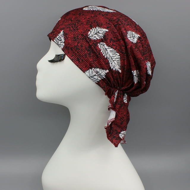 Chemo Bandanas pour Femmes, Bonnet Classique Turban pour Perte de Cheveux, Chapeau Rural pour Femme 234 6
